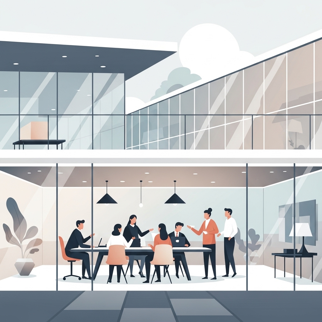 행정 개편을 논의하는 한국인 공무원들 모습, 공직사회 혁신의 흐름을 이해해야 합니다.