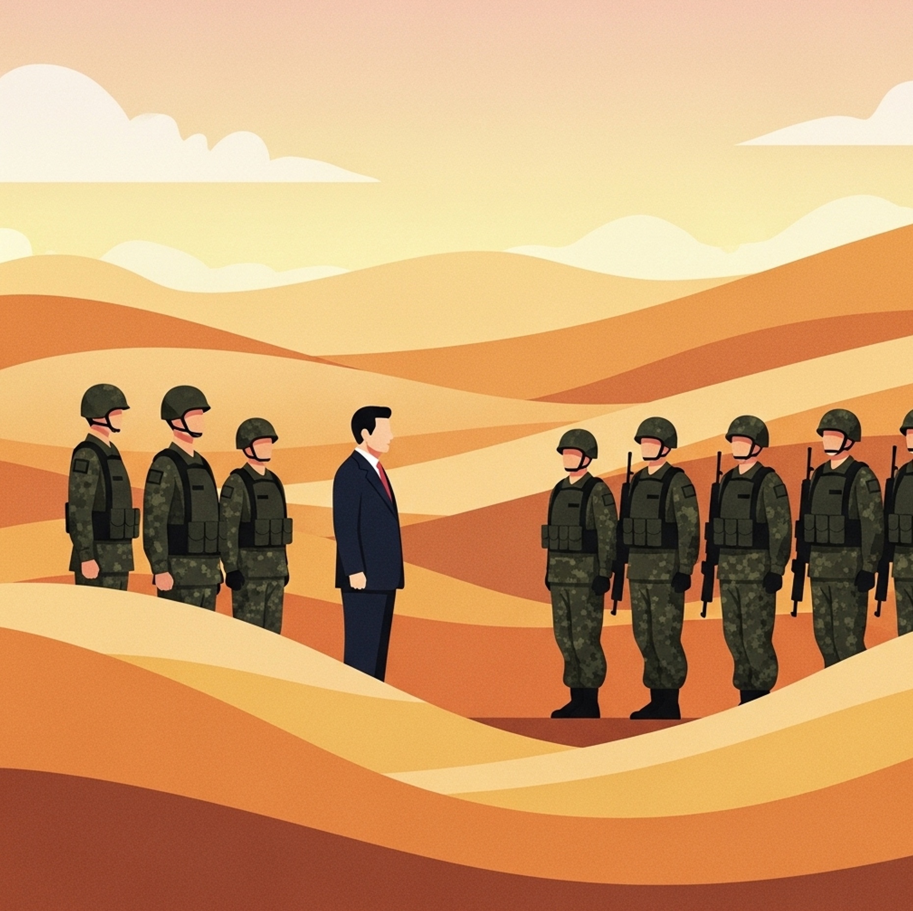 해외 파병 부대를 방문한 이재명 대통령 아크부대 격려 장면을 표현한 이미지로, 장병들의 헌신을 기억해야 합니다.