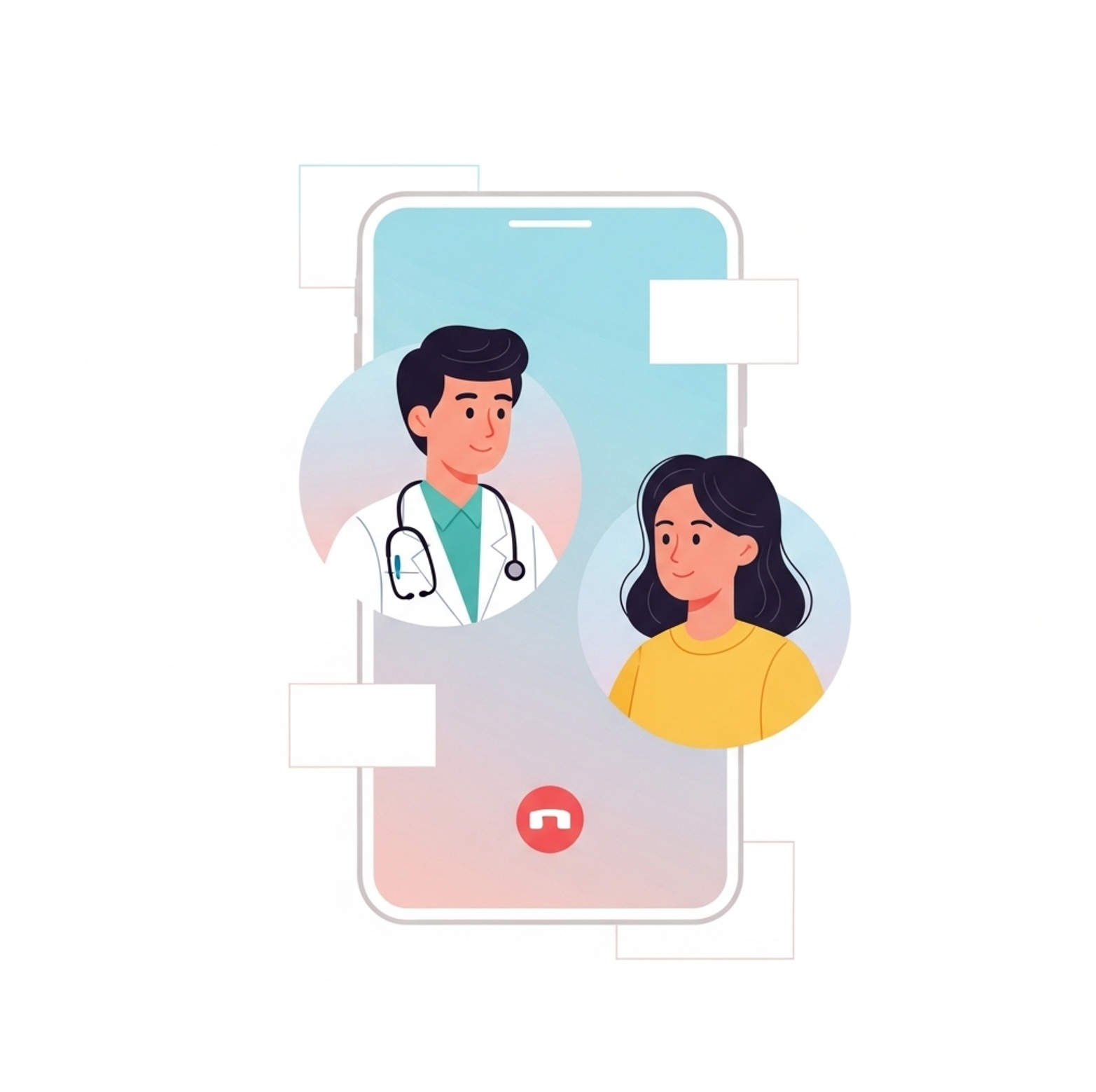 화상으로 상담하는 의사와 환자의 장면을 담아 비대면진료 제도화의 핵심 흐름을 보여주는 이미지는 의료 접근성이 넓어지는 변화를 이해하는 데 도움이 됩니다.